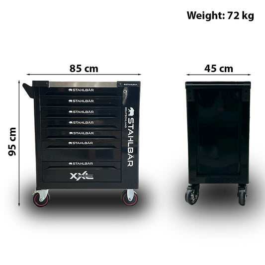 Szafa narzędziowa Stahlbär 7/7, 207 elementów