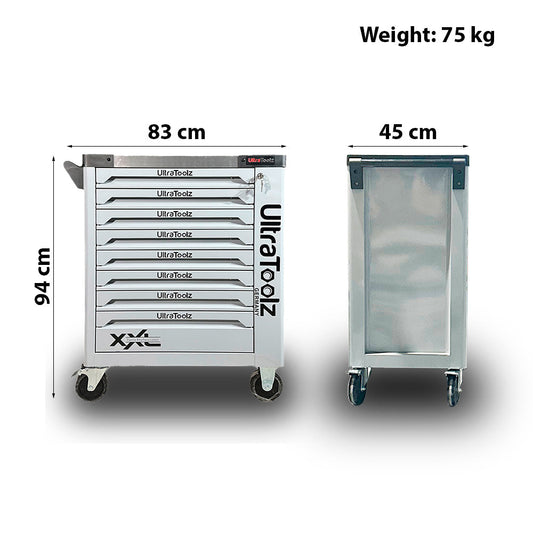 Szafa narzędziowa UltraToolz, 8 szuflad, 291 element