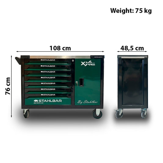 Szafa narzędziowa Stahlbär 6/7 Jumbo, 285 elementów