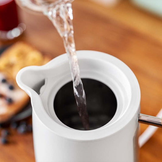 Czajnik elektryczny Cecotec Thermosense 400 biały drewniany