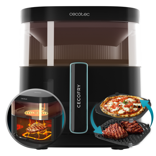 Frytkownica beztłuszczowa Cecotec Cecofry DuoHeat 6000