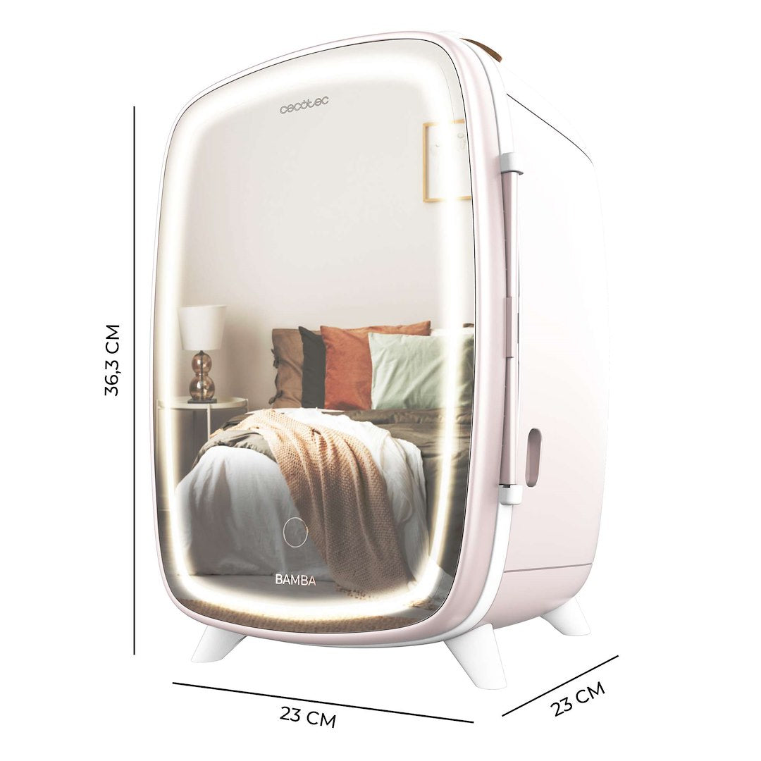 Lodówka kosmetyczna Cecotec CoolingBeauty 6000 Mirror Rose