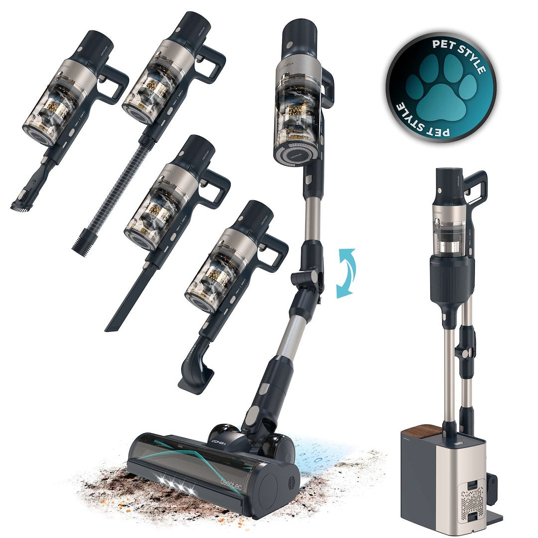 Odkurzacz pionowy Cecotec Conga Rockstar 5500 Hurricane Station Pet Flex