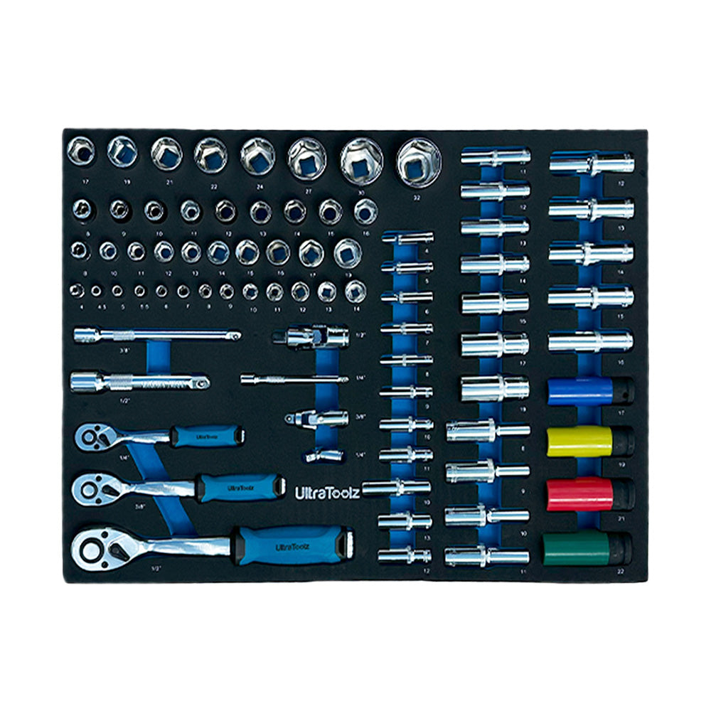 Szafka narzędziowa UltraToolz 7/7 z elektronarzędziami, 316 elementów