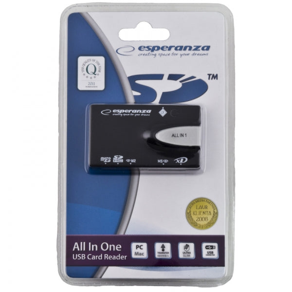 ESPERANZA CZYTNIK KART ALL IN ONE USB