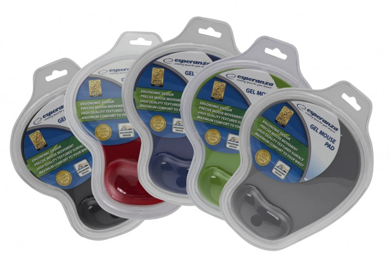 ESPERANZA PODKŁADKA ŻELOWA POD MYSZ CZARNA