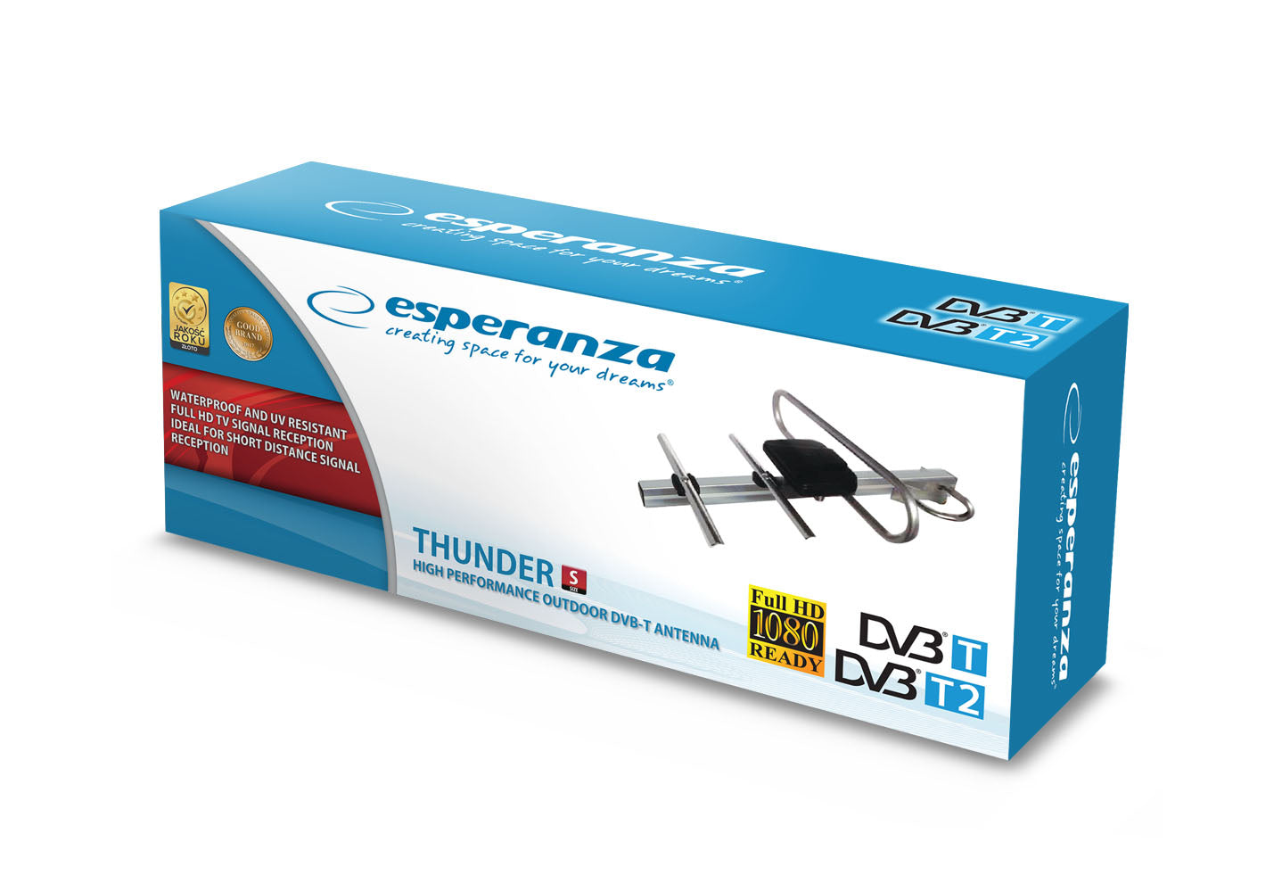 ESPERANZA ZEWNĘTRZNA ANTENA DVB-T THUNDER-S
