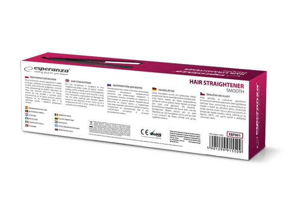 ESPERANZA PROSTOWNICA DO WŁOSÓW SMOOTH