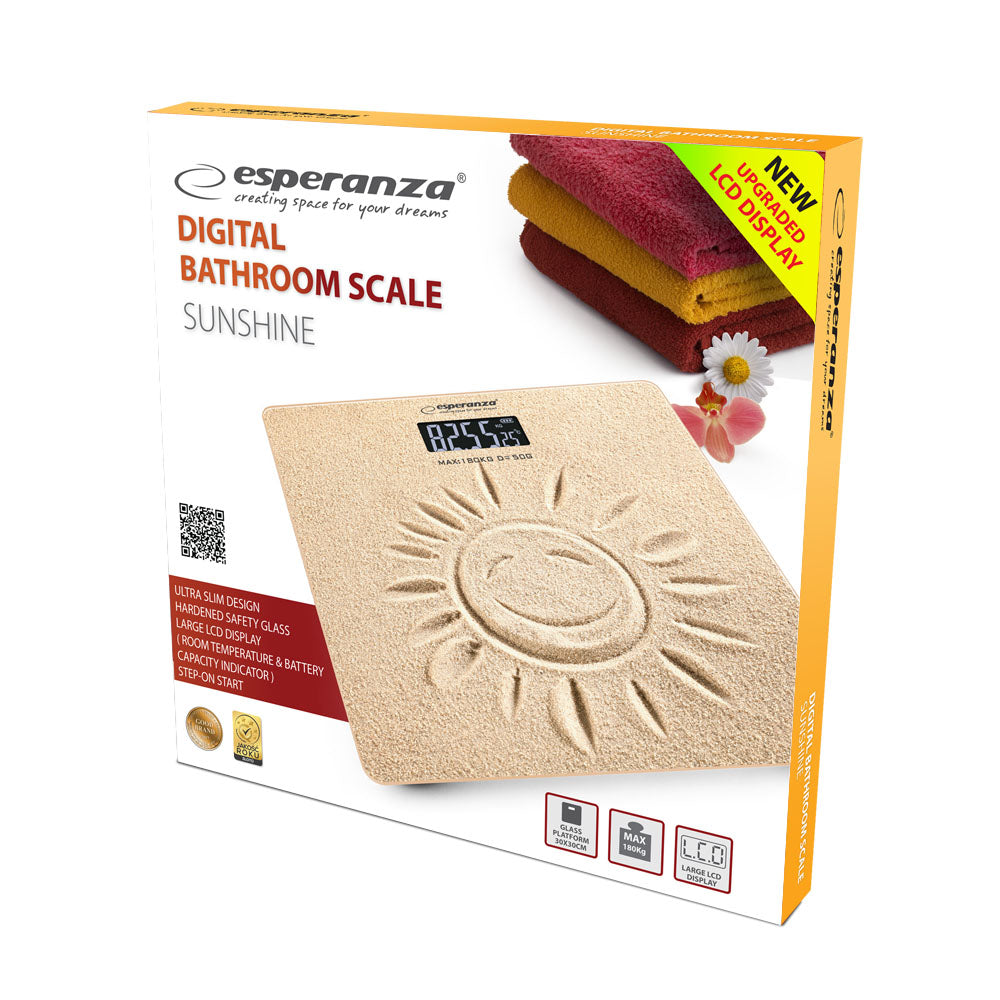 ESPERANZA CYFROWA WAGA ŁAZIENKOWA SUNSHINE