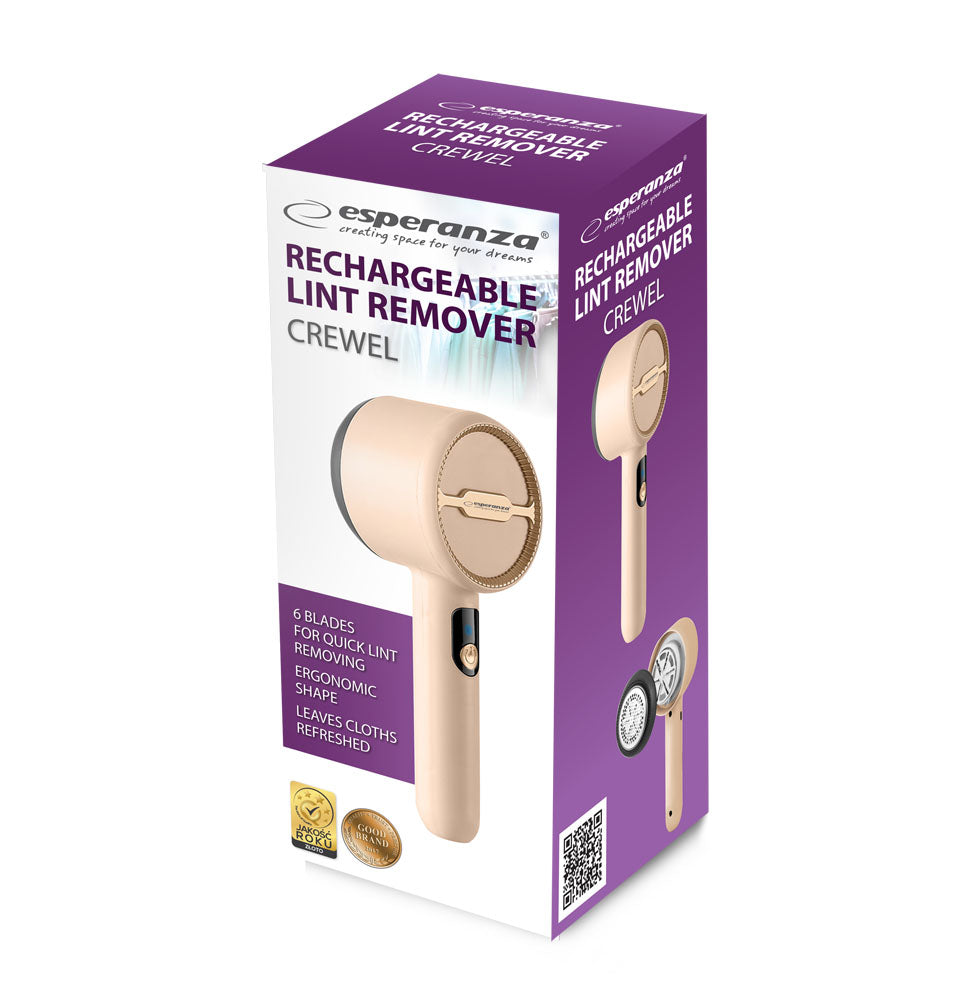 ESPERANZA GOLARKA DO UBRAŃ AKUMULATOROWA CREWEL