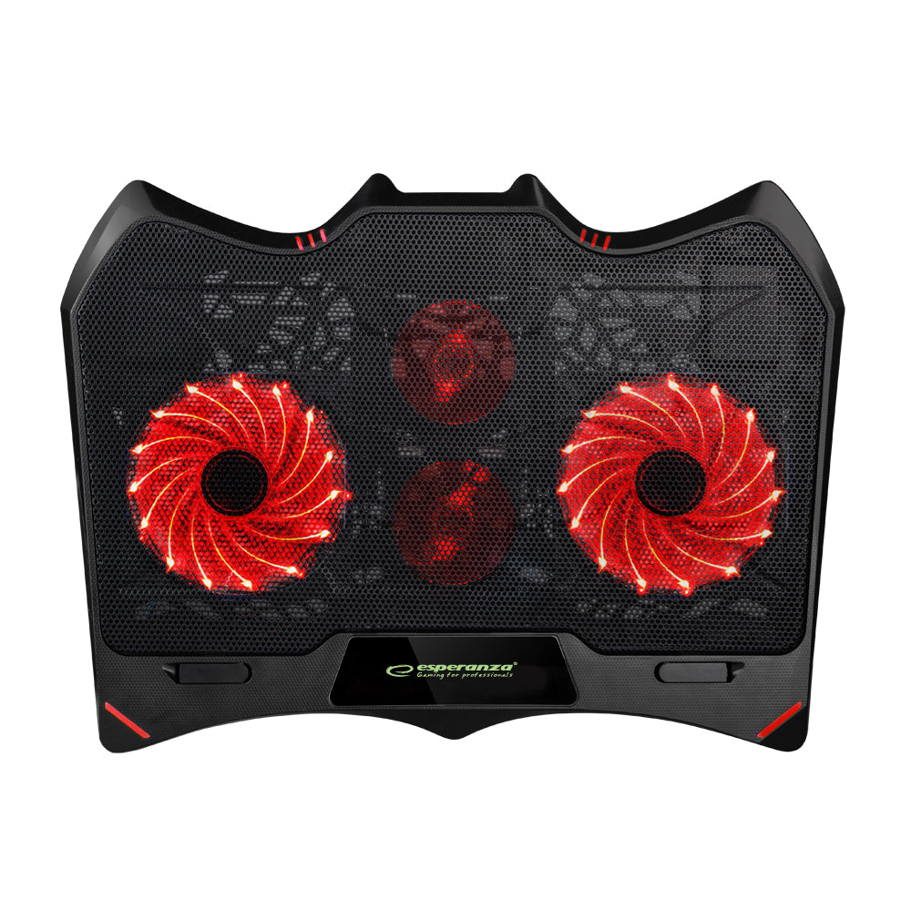 ESPERANZA PODSTAWKA CHŁODZĄCA GAMING POD NOTEBOOK LED BURAN