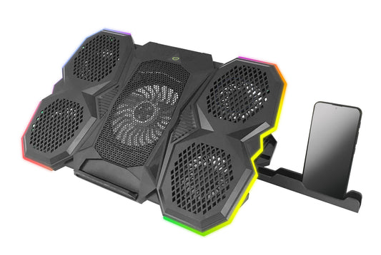 ESPERANZA PODSTAWKA CHŁODZĄCA GAMING POD NOTEBOOK LED RGB BREVA