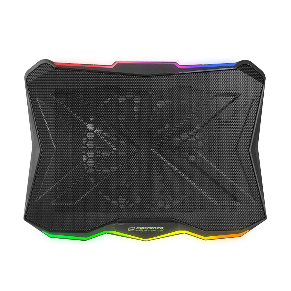 ESPERANZA PODSTAWKA CHŁODZĄCA GAMING POD NOTEBOOK LED RGB XALOK