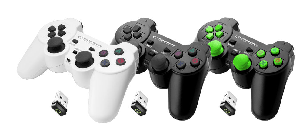 ESPERANZA GAMEPAD BEZPRZEW. PC/PS3 USB GLADIATOR CZARNY