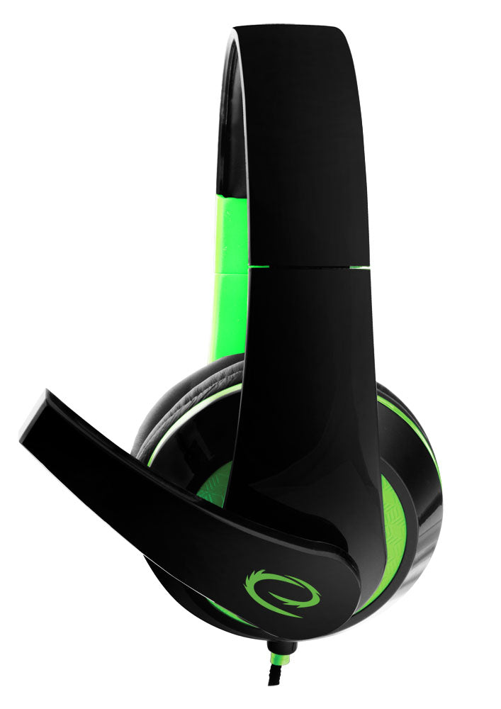 ESPERANZA SŁUCHAWKI Z MIKROFONEM GAMING CONDOR ZIELONE