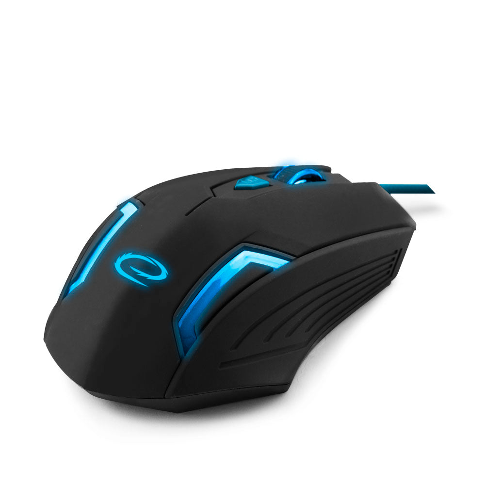 ESPERANZA MYSZ PRZEWOD. GAMING LED 6D OPT. USB FIGHTER NIEBIESKA