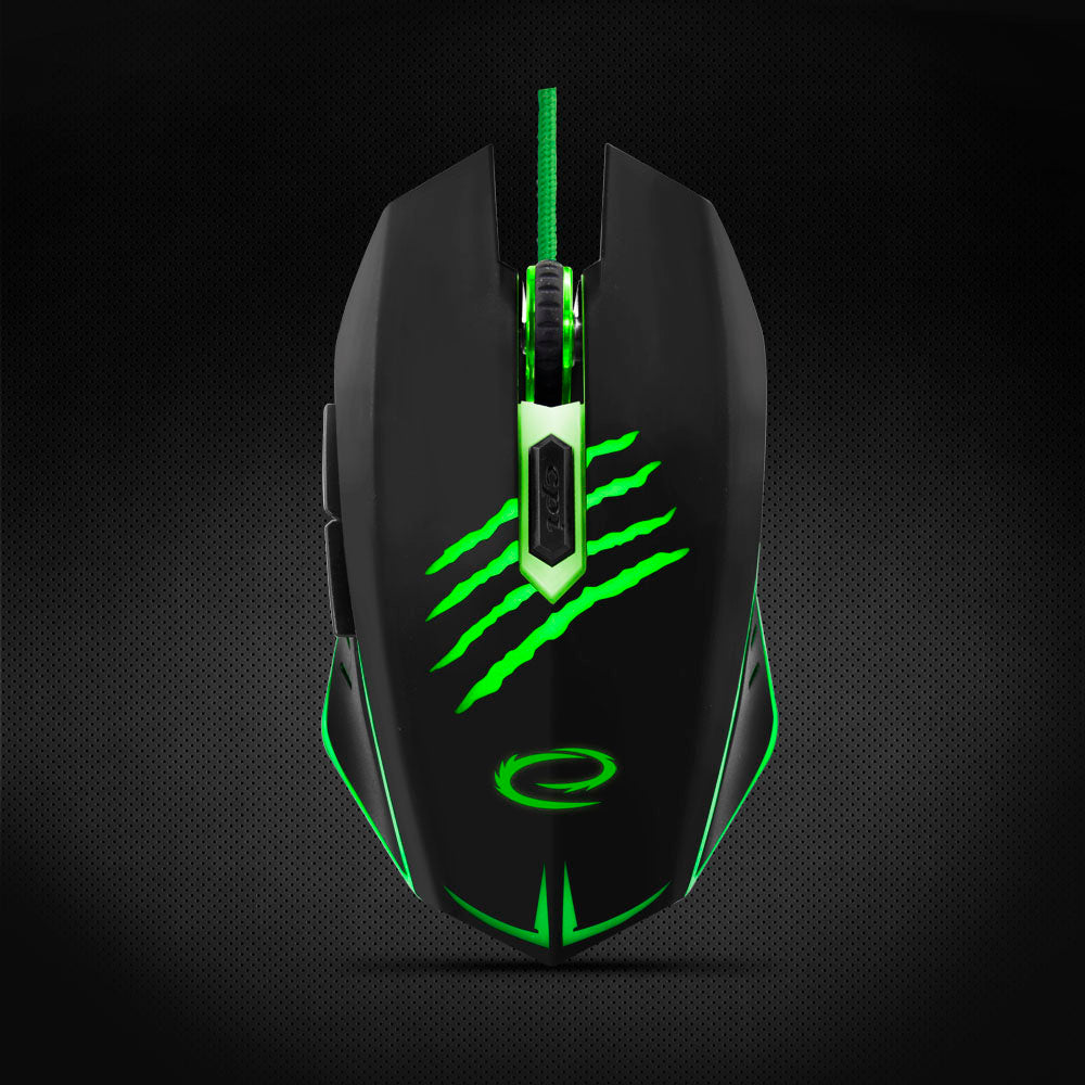 ESPERANZA MYSZ PRZEWOD. GAMING LED 6D OPT. USB CLAW