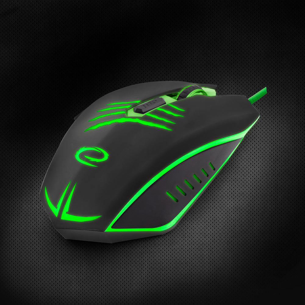 ESPERANZA MYSZ PRZEWOD. GAMING LED 6D OPT. USB CLAW
