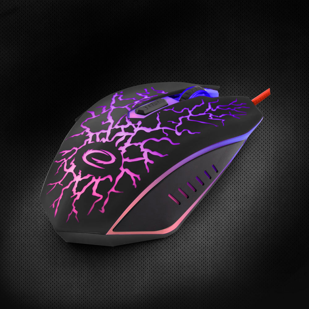 ESPERANZA MYSZ PRZEWOD. GAMING LED 6D OPT. USB LIGHTNING