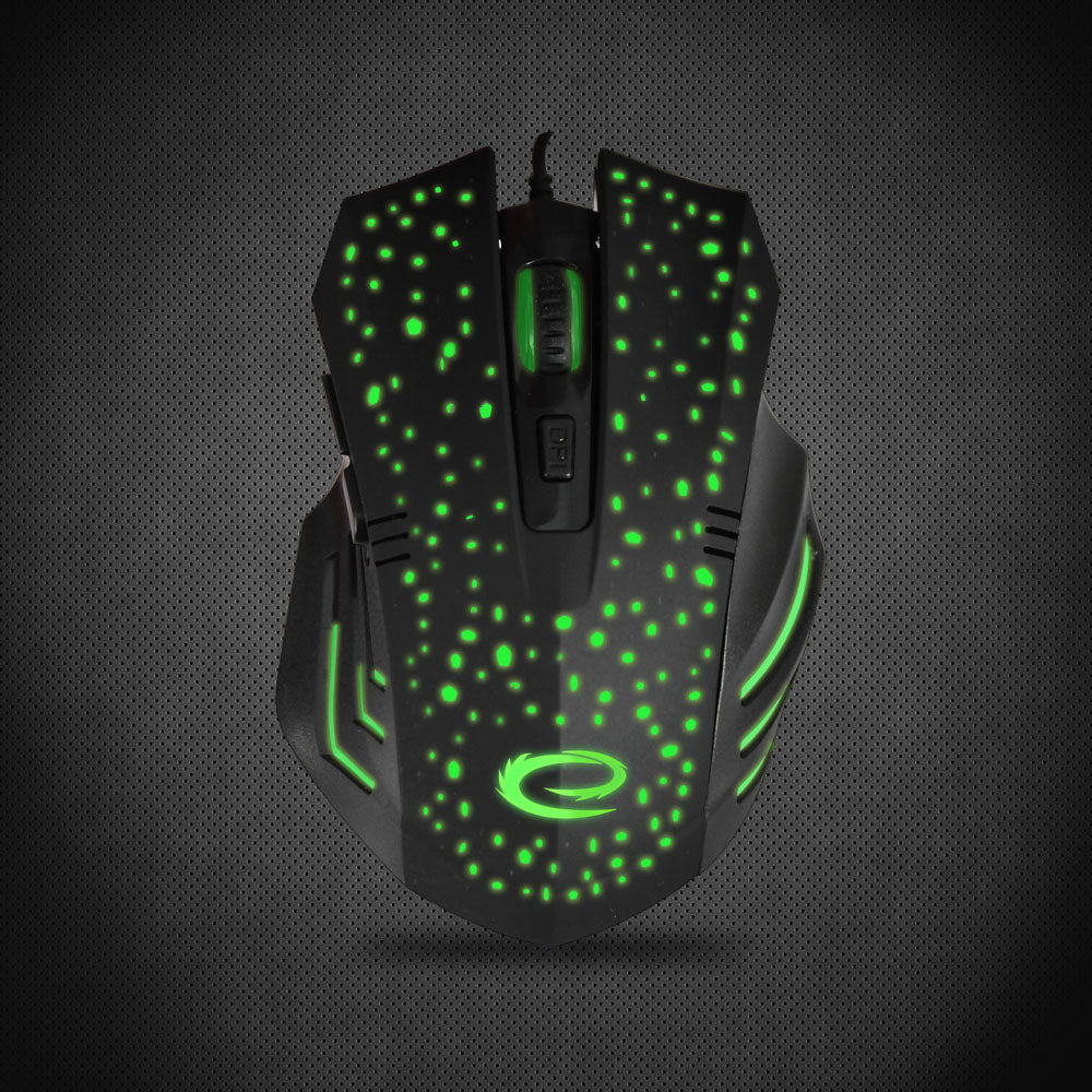ESPERANZA MYSZ PRZEWOD. GAMING LED 6D OPT. USB-C GALAXY