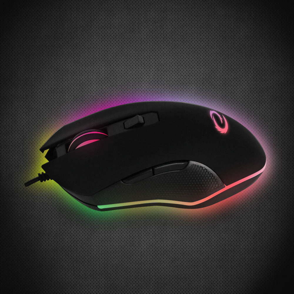 ESPERANZA MYSZ PRZEWOD. GAMING LED RGB 6D OPT. USB-C NEMESIS