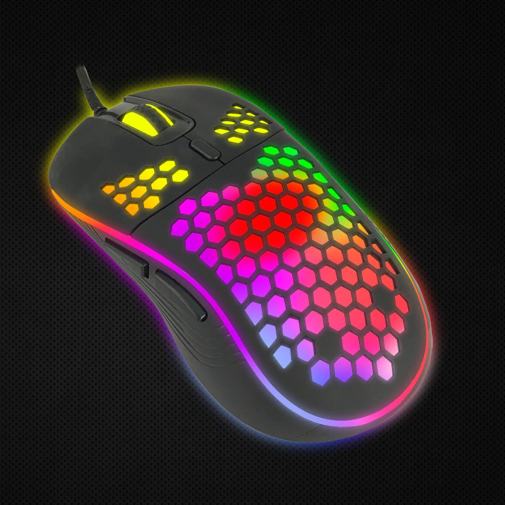 ESPERANZA MYSZ PRZEWOD. GAMING LED GRB 6D OPT. USB ANTEROS