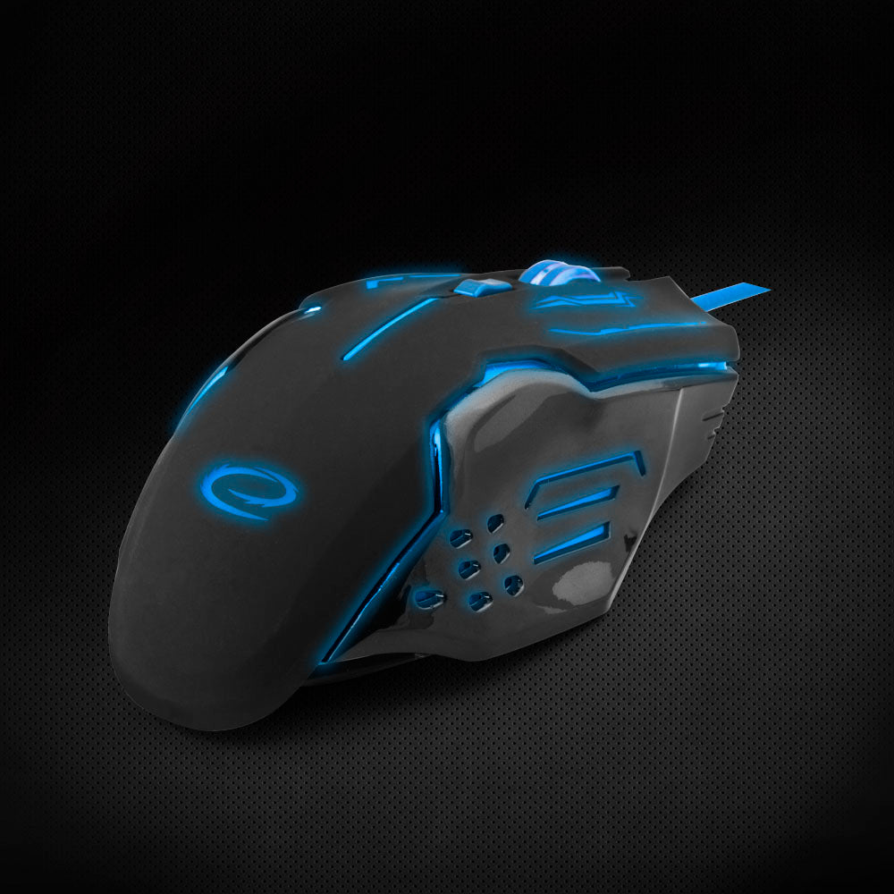 ESPERANZA MYSZ PRZEWOD. GAMING LED 6D OPT. USB APACHE NIEBIESKA