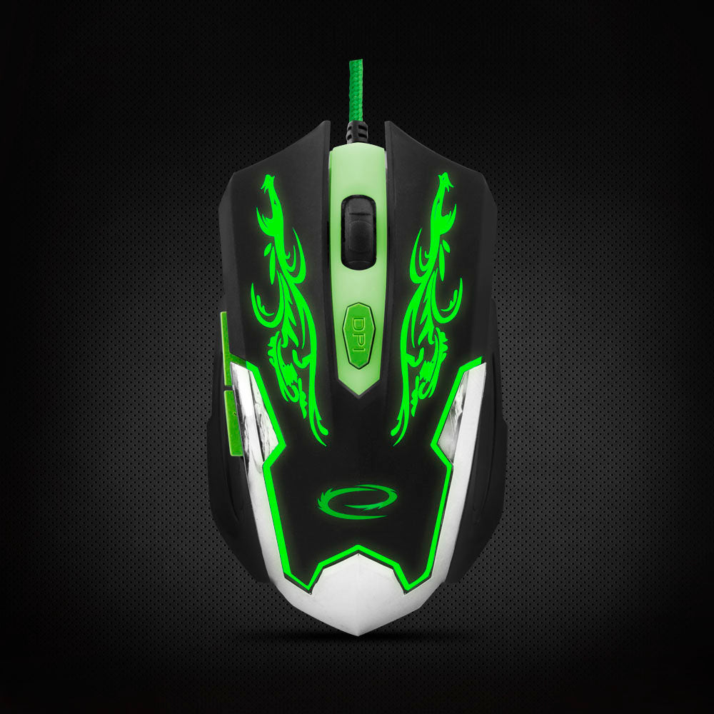 ESPERANZA MYSZ PRZEWOD. GAMING LED 6D OPT. USB CYBORG