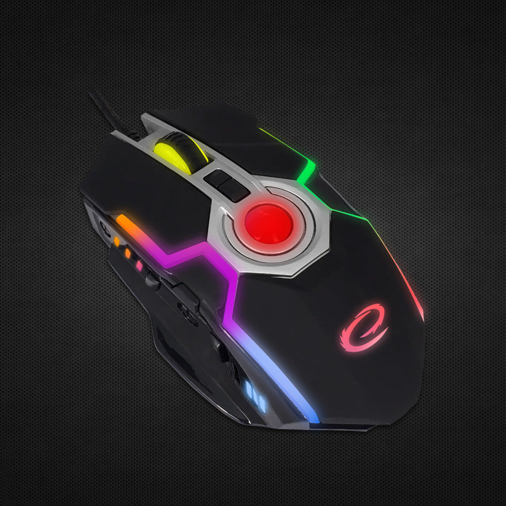 ESPERANZA MYSZ PRZEWOD. GAMING LED RGB 8D OPT. USB MANGORA