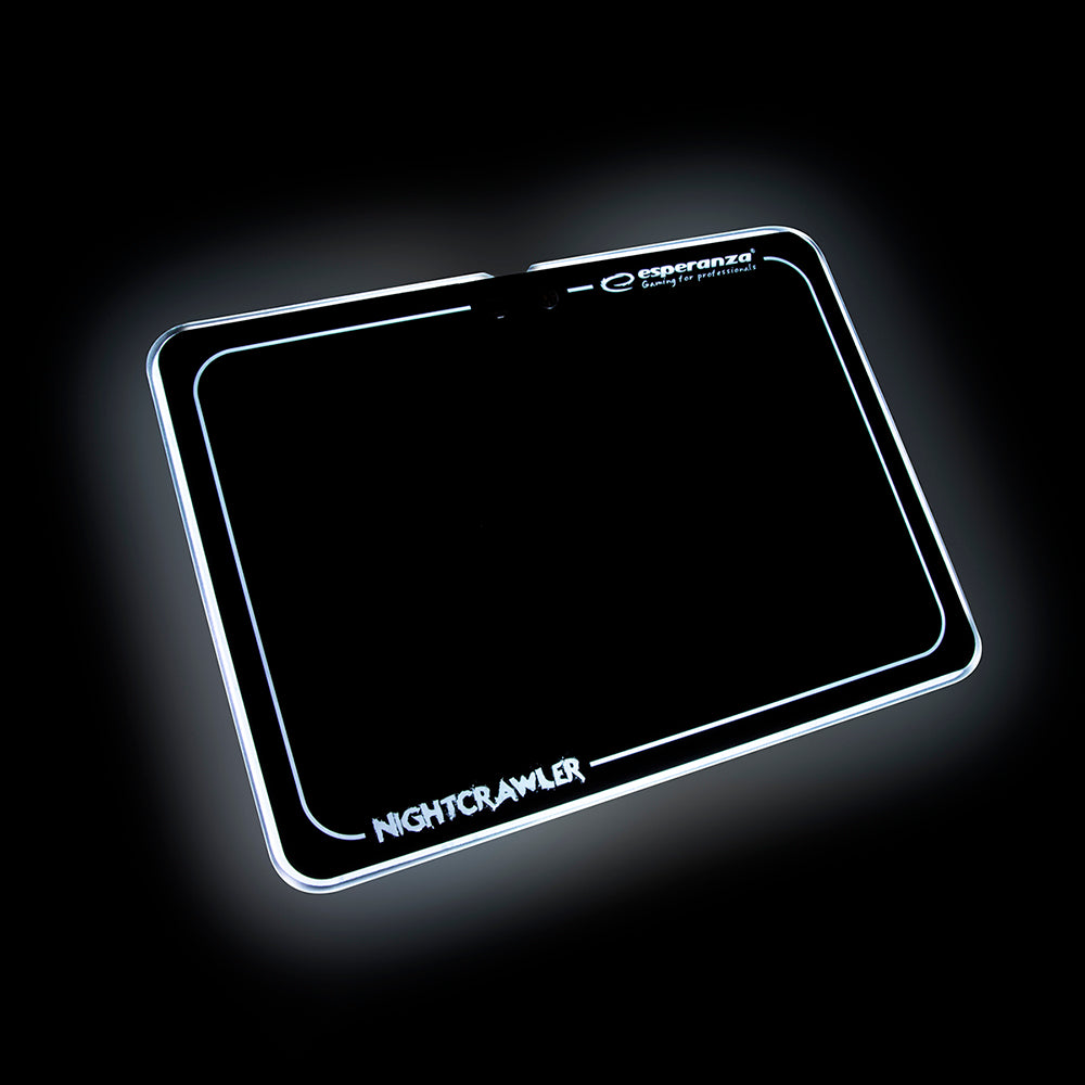 ESPERANZA PODKŁADKA GAMING POD MYSZ LED RGB NIGHTCRAWLER