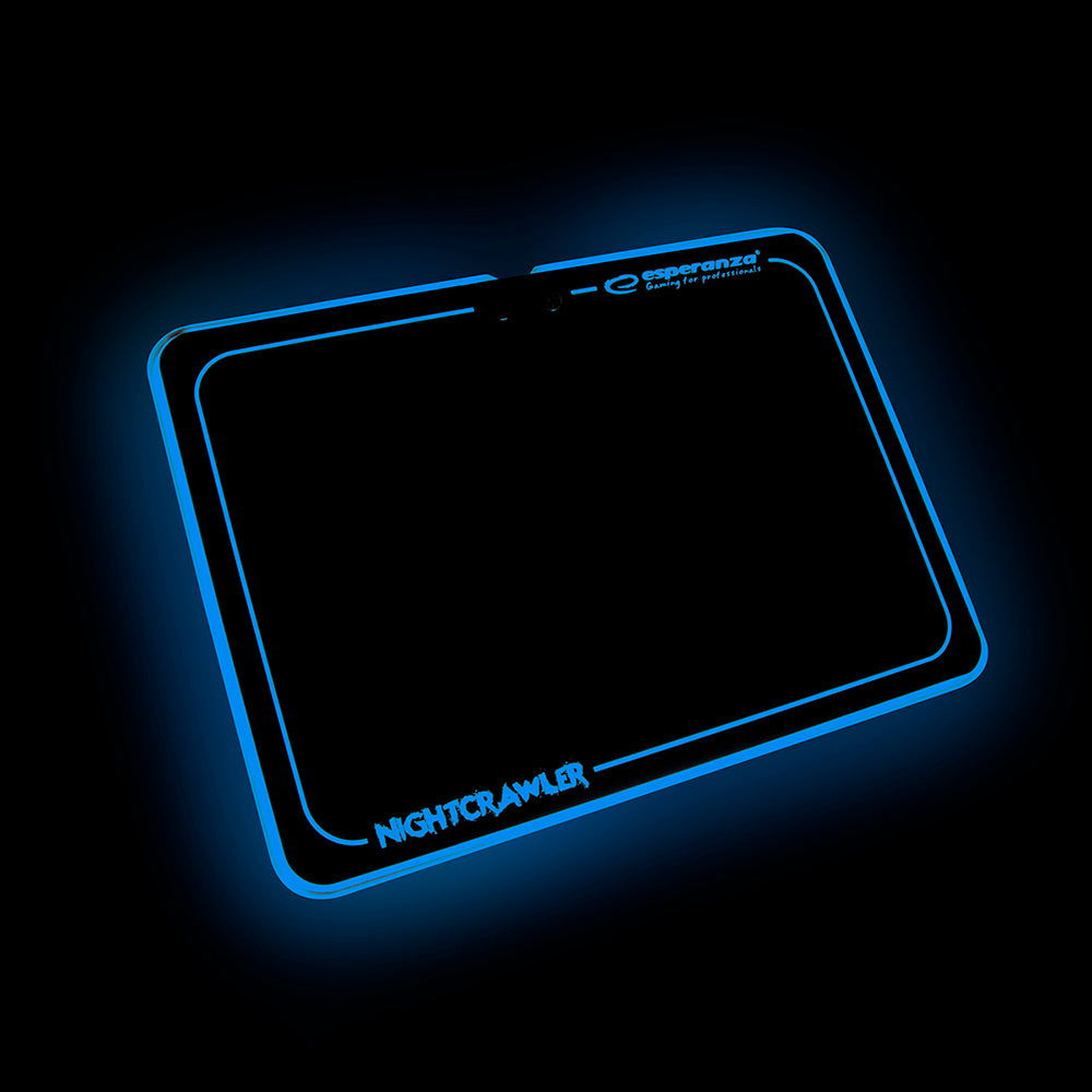 ESPERANZA PODKŁADKA GAMING POD MYSZ LED RGB NIGHTCRAWLER
