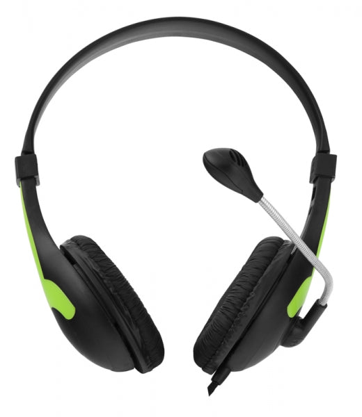 ESPERANZA SŁUCHAWKI Z MIKROFONEM ROOSTER ZIELONE