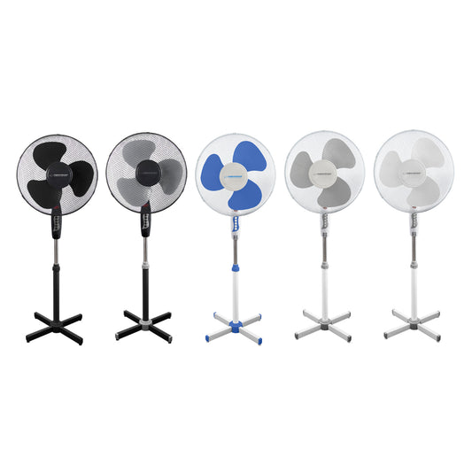 ESPERANZA WENTYLATOR 16'' STOJĄCY HURRICANE BIAŁO-SZARY