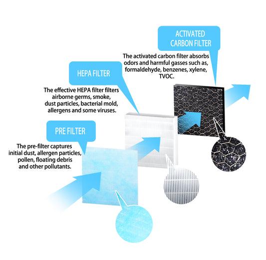 ESPERANZA FILTR DO OCZYSZCZACZA POWIETRZA BREEZE