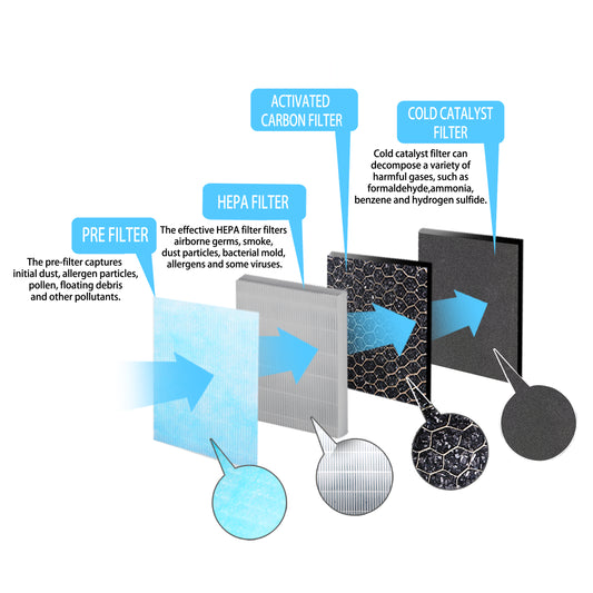 ESPERANZA FILTR H13 DO OCZYSZCZACZA POWIETRZA STORM