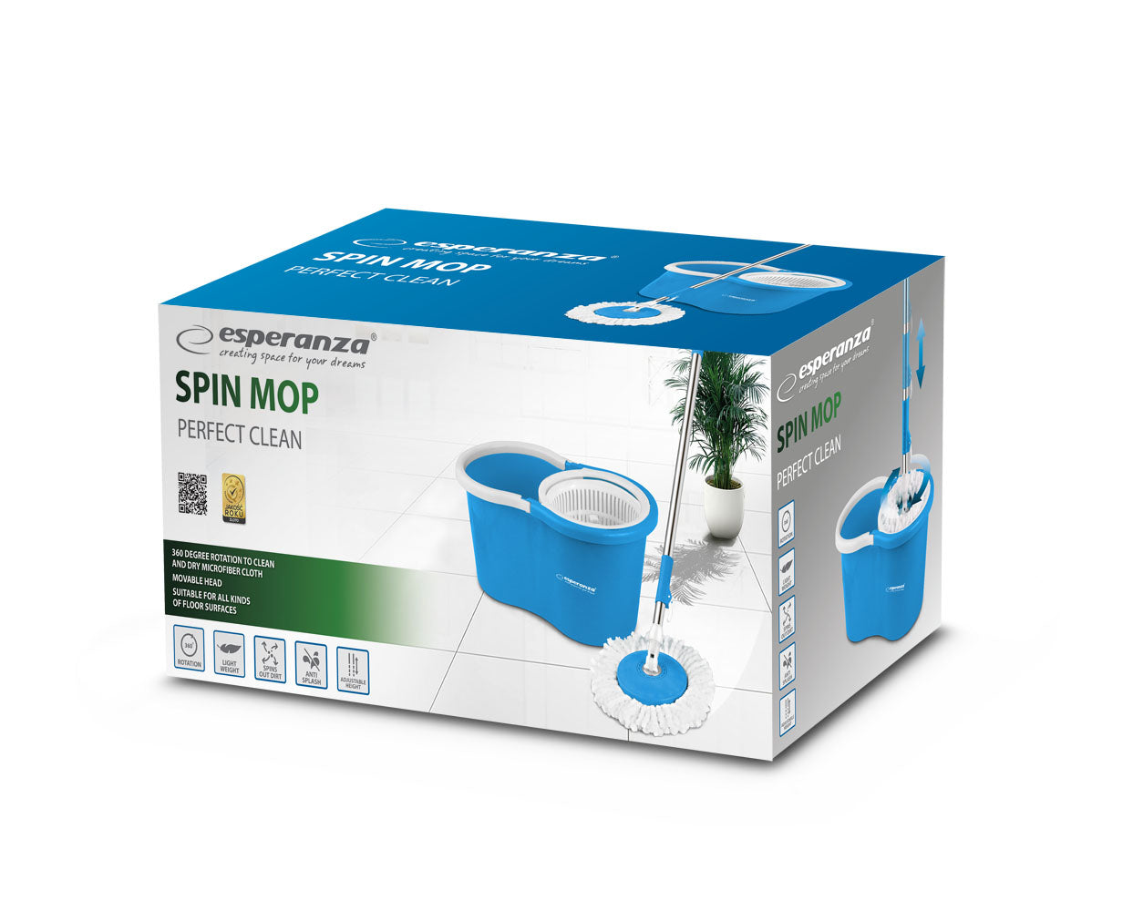 ESPERANZA MOP OBROTOWY PERFECT CLEAN 005