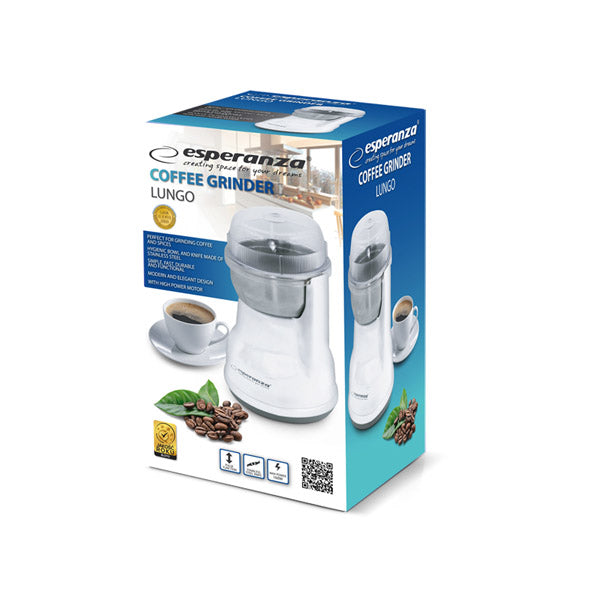 ESPERANZA MŁYNEK DO KAWY LUNGO BIAŁY