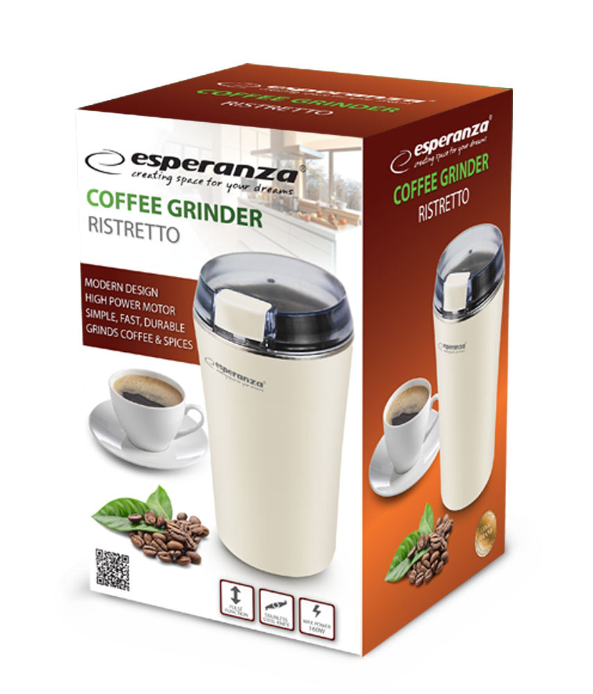 ESPERANZA MŁYNEK DO KAWY RISTRETTO BIAŁY