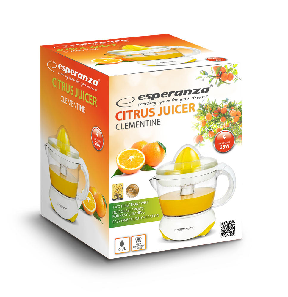 ESPERANZA WYCISKARKA DO CYTRUSÓW CLEMENTINE BIAŁO-ŻÓŁTA
