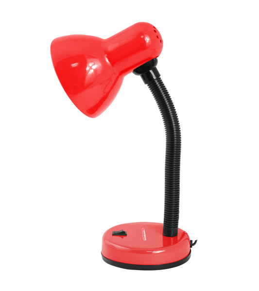 ESPERANZA LAMPKA BIURKOWA E27 VEGA CZERWONA