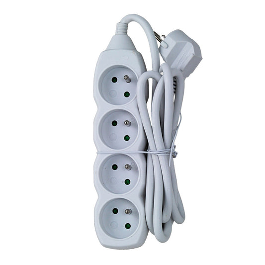 ESPERANZA LISTWA ZASILAJĄCA 4 GN. 1.5M BIAŁA