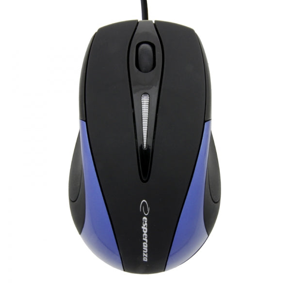 ESPERANZA MYSZ PRZEWOD. 3D OPT. USB SIRIUS NIEBIESKA