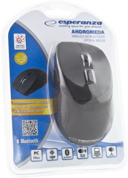 ESPERANZA MYSZ BEZPRZ. BLUETOOTH 6D OPT. ANDROMEDA