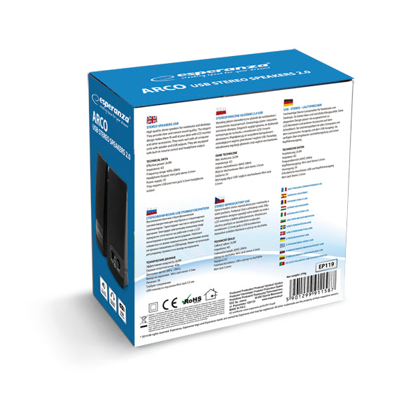ESPERANZA GŁOŚNIKI 2.0 ARCO