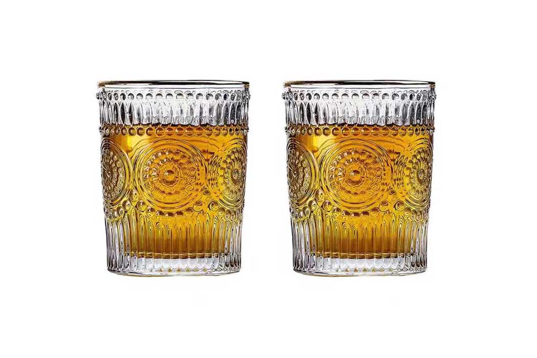 Zestaw 2 szklanek 300ml — woda, koktajle, whisky
