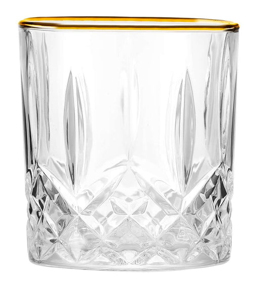 Zestaw 6 szklanek ryflowanych 0,34l - Cheffinger