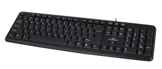 TITANUM KLAWIATURA PRZEWOD. STANDARDOWA USB