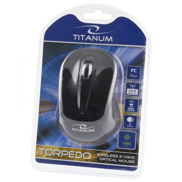 TITANUM MYSZ BEZPRZ. 2.4GHZ 3D OPT. USB TORPEDO
