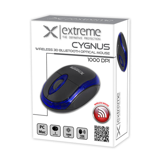 EXTREME MYSZ BEZPRZ. BLUETOOTH 3D OPT. CYNGUS NIEBIESKA