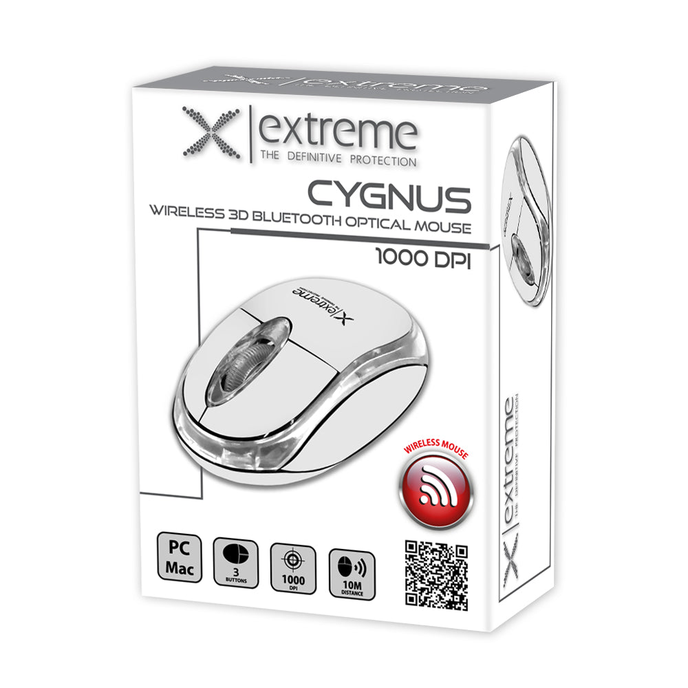 EXTREME MYSZ BEZPRZ. BLUETOOTH 3D OPT. CYNGUS BIAŁA